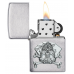 ISQUEIRO ZIPPO CARD SKULL EMBLEM